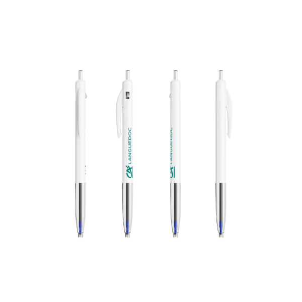 Stylo BIC M10 Clic personnalisé Crédit Agricole Languedoc