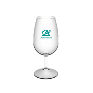 Verre à vin réutilisable