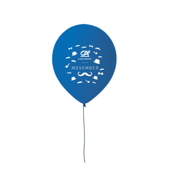 Ballon de baudruche - Movember