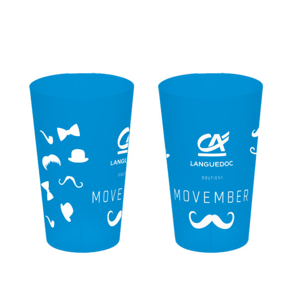 Gobelet réutilisable – 33 cl - Movember