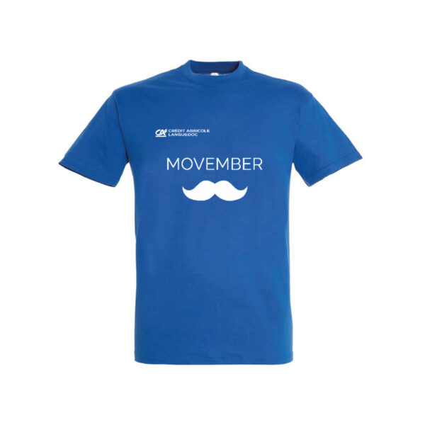 T-shirt Homme et  Femme Movember - coton bio