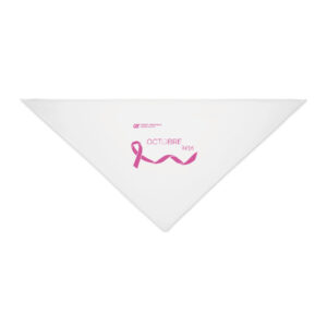 Bandana coton - Octobre Rose