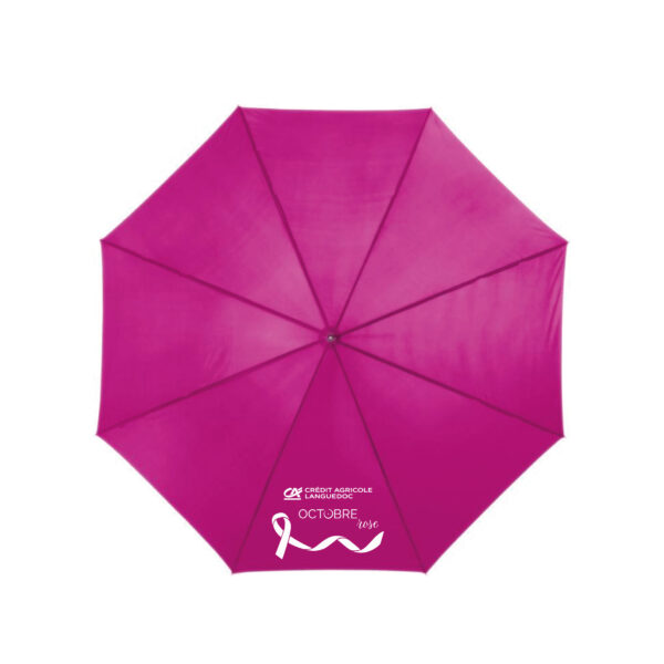 Parapluie 23" à ouverture automatique - Octobre Rose