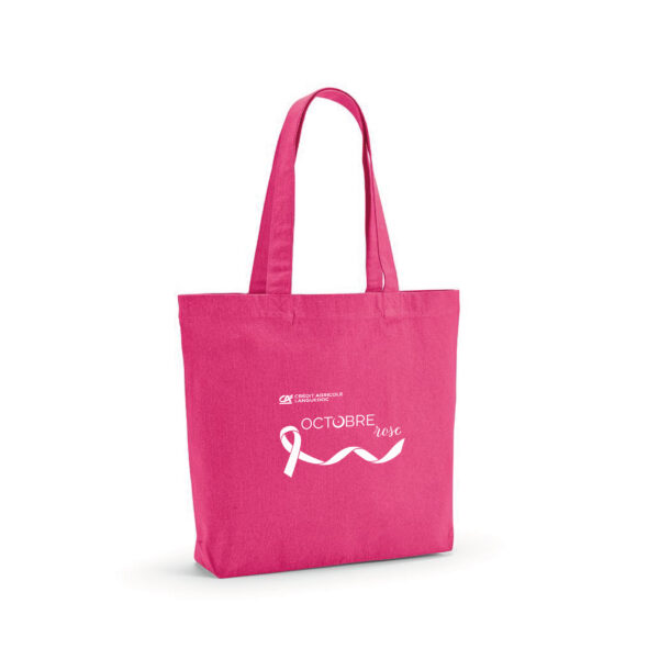 Sac shopping COTON 180 g/m² - Octobre Rose