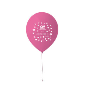 Ballon de baudruche - Octobre Rose