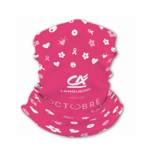 Bandana tubulaire - Octobre Rose