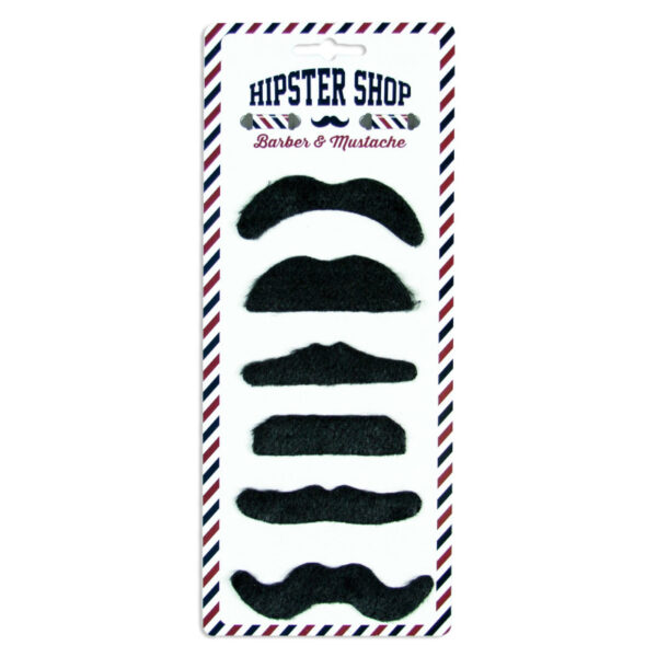 Kit 6 moustaches - Movember